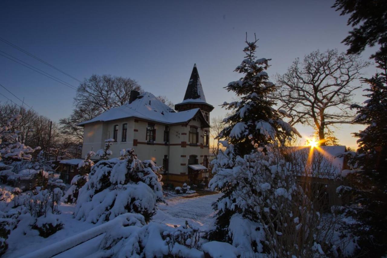 Turmvilla Vogtland Oelsnitz  ภายนอก รูปภาพ
